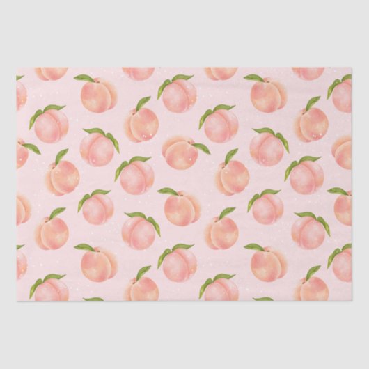 Papier Mousseline Motif d'aquarelle douce (Recto)