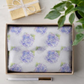 Papier Mousseline Motif d'aquarelle Hydrangea (Cadeau)