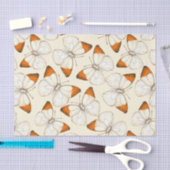 Papier Mousseline Motif d'aquarelle papillons (Artisanat)