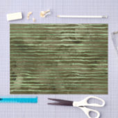 Papier Mousseline Motif d'aquarelle verte (Artisanat)