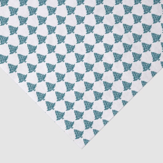 Papier Mousseline Motif d'arbre de Noël (Détail)