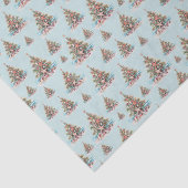 Papier Mousseline Motif d'arbre de Noël de plage (Détail)