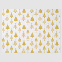 Motif d'arbre de Noël jaune et blanc festif