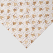 Papier Mousseline Motif d'art déco d'or (Détail)