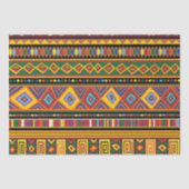 Papier Mousseline Motif d'art ethnique en Afrique (Recto)