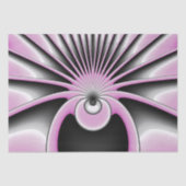 Papier Mousseline Motif d'art fractal Abstrait moderne (Recto)