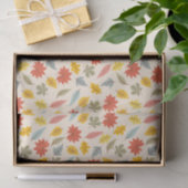 Papier Mousseline Motif d'automne feuille colorée (Cadeau)