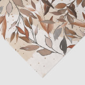 Papier Mousseline Motif d'automne Soft Boho (Détail)