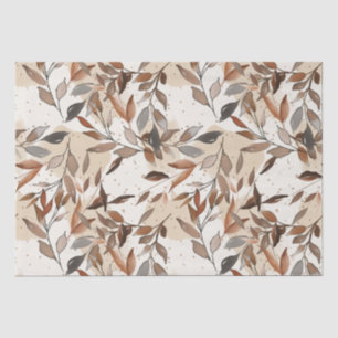 Papier Mousseline Motif d'automne Soft Boho