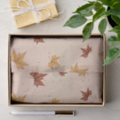 Papier Mousseline Motif d'automne Soft Boho (Cadeau)