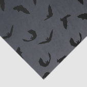 Papier Mousseline Motif de batte sur le gris de gradient (Détail)