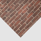 Papier Mousseline Motif de briques (Détail)