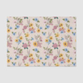 Papier Mousseline Motif de broderie florale BUGS BUNNY™ (Recto)