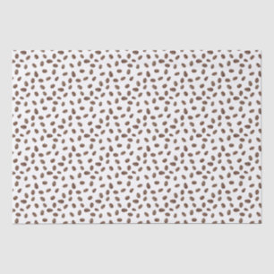 Papier Mousseline Motif de café à l'aquarelle de caféine