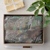 Papier Mousseline Motif de camouflage de chasse 4 (Cadeau)