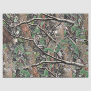 Papier Mousseline Motif de camouflage de chasse 4