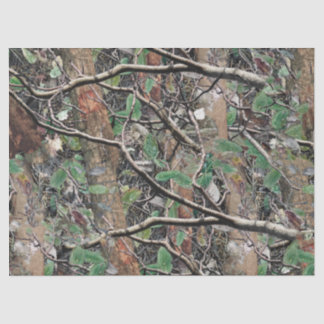 Papier Mousseline Motif de camouflage de chasse 4