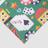 Papier Mousseline Motif de casino (Détail)