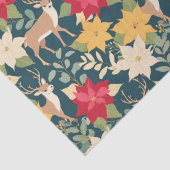 Papier Mousseline Motif de cerfs de Noël (Détail)