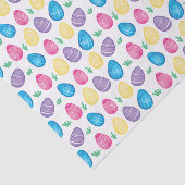 Papier Mousseline Motif de chasse à oeuf de pâques d'aquarelle (Détail)