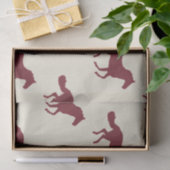 Papier Mousseline Motif de cheval (Cadeau)