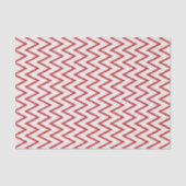 Papier Mousseline Motif de chevron rouge kat texturé chic moderne (Recto)