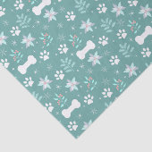 Papier Mousseline Motif de chiens et d'os de vacances (Détail)