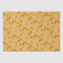 Motif de chou de lépi dessiné main