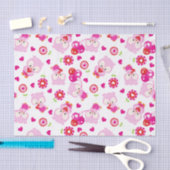 Papier Mousseline Motif De Chouettes, Chouettes Mignonnes, Chouettes (Artisanat)