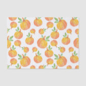 Papier Mousseline Motif de Citrouille d'aquarelle 3 (Recto)