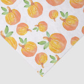 Papier Mousseline Motif de Citrouille d'aquarelle 3 (Détail)