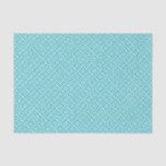 Papier Mousseline Motif de clé grecque Turquoise Peacock<br><div class="desc">Un papier motif élégant et chic pour les mariages,  anniversaires,  événements d'entreprise,  promotions de produits et bien plus encore !</div>