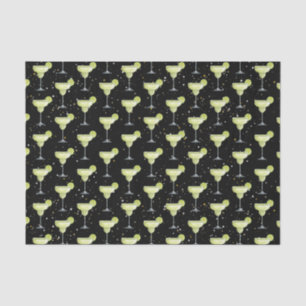Papier Mousseline Motif de cocktail Margarita