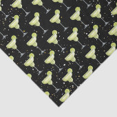 Papier Mousseline Motif de cocktail Margarita (Détail)
