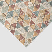 Papier Mousseline Motif de conception de triangle géométrique abstra (Détail)