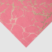 Papier Mousseline Motif de corail élégant de marbre d'aluminium de (Détail)