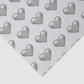 Papier Mousseline Motif de couleur gris argent (Détail)