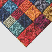 Papier Mousseline Motif de courtepointe Carré rétro BP4 Découpage (Détail)