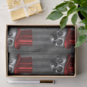 Papier Mousseline Motif de crâne steampunk cool (Cadeau)