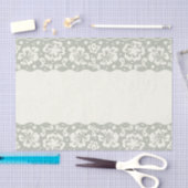 Papier Mousseline Motif de dentelle, cru 5 de fleur (Artisanat)