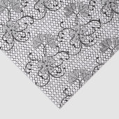 Papier Mousseline Motif de dentelle florale (Détail)