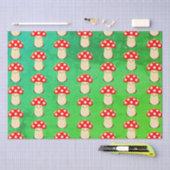 Papier Mousseline Motif de dessin de champignons mignons (Artisanat)