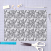 Papier Mousseline Motif de diamant - polygone abstrait (Artisanat)