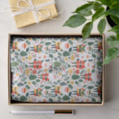 Papier Mousseline Motif de Festive Père Noël (Cadeau)