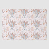 Papier Mousseline Motif de Fête des mariées Boho (Recto)