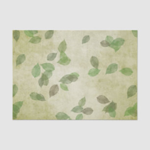 Papier Mousseline Motif de feuille d'automne