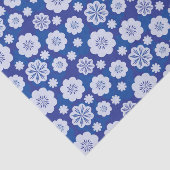 Papier Mousseline motif de fleur (Détail)