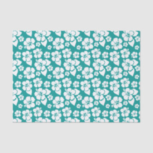 Papier Mousseline Motif de fleur hawaïen de ketmie