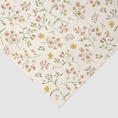 Papier Mousseline Motif de fleurs d'aquarelle (Détail)