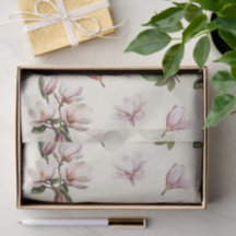Motif de fleurs de magnolia du Sud élégant